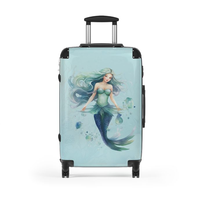 Mermaid Suitcase - Kids' luggage featuring a captivating mermaid design, perfect for young adventurers.