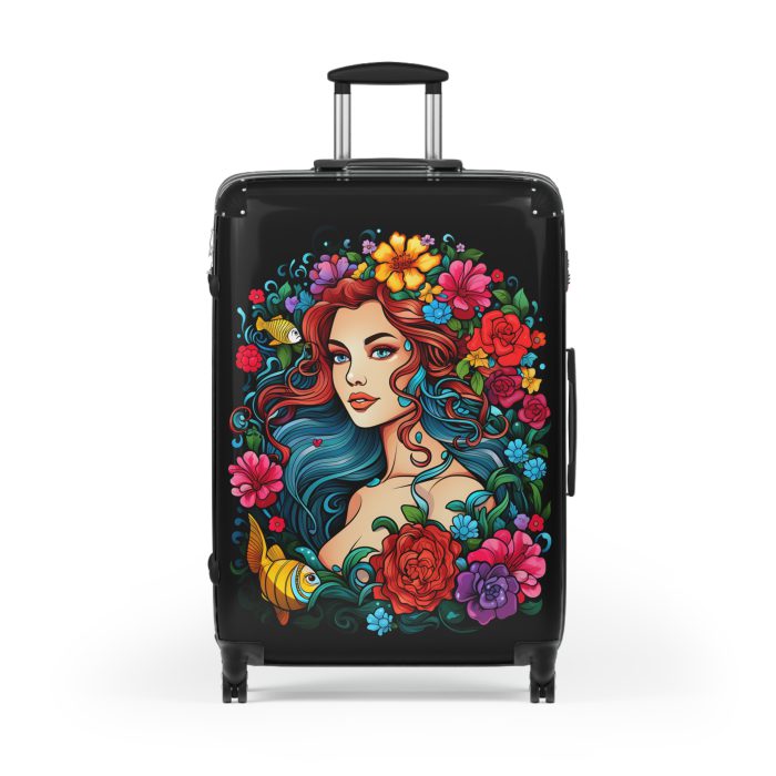 Mermaid Suitcase - Kids' luggage featuring a captivating mermaid design, perfect for young adventurers.