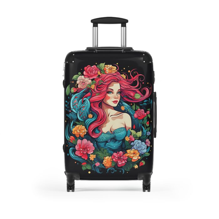 Mermaid Suitcase - Kids' luggage featuring a captivating mermaid design, perfect for young adventurers.