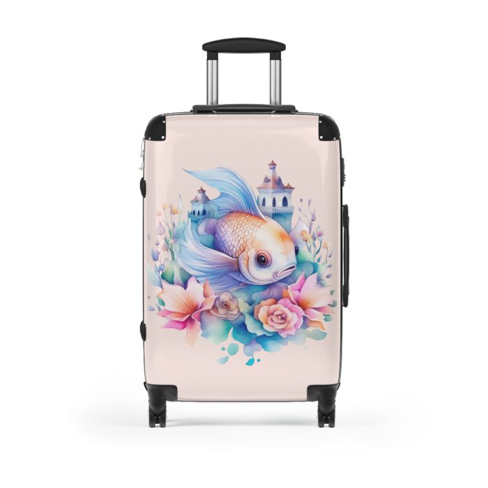 Fish Suitcase - Kids' luggage featuring a colorful fish design, perfect for young adventurers.