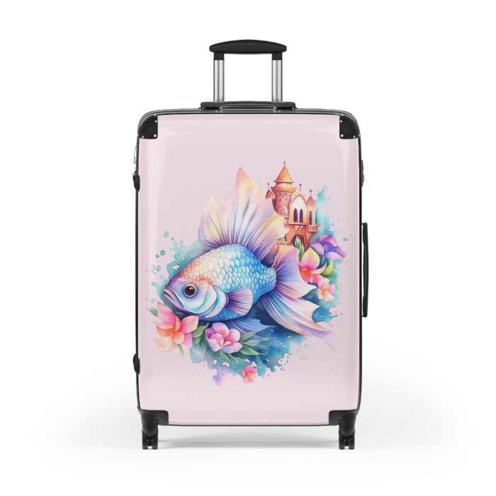 Fish Suitcase - Kids' luggage featuring a colorful fish design, perfect for young adventurers.