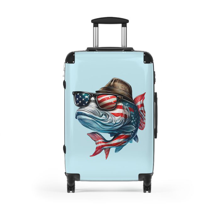 Fish Suitcase - Kids' luggage featuring a colorful fish design, perfect for young adventurers.