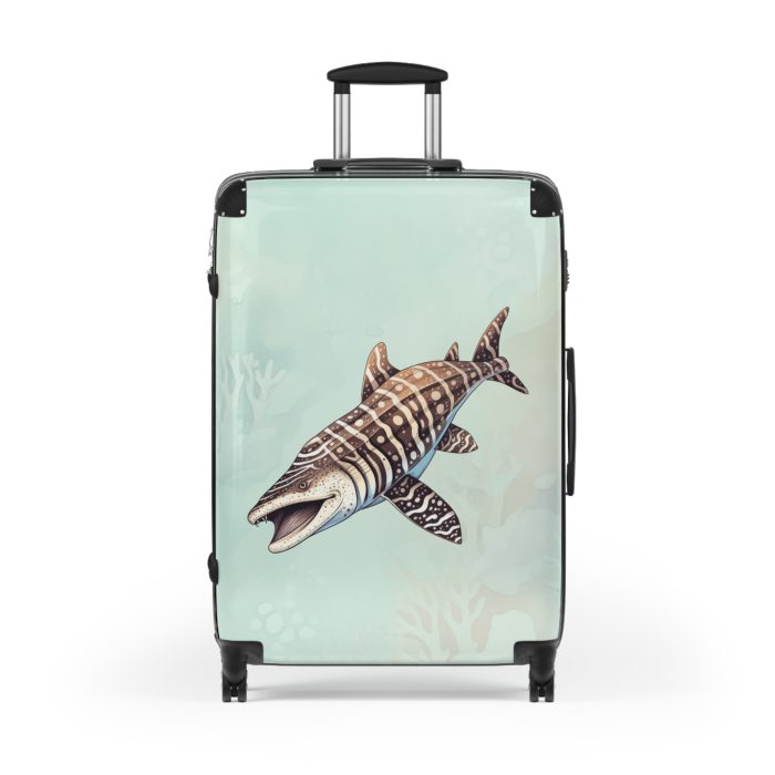 Shark Suitcase - Dive into unparalleled style and durability. This suitcase is your fearless companion for every journey, making a statement wherever you roam.