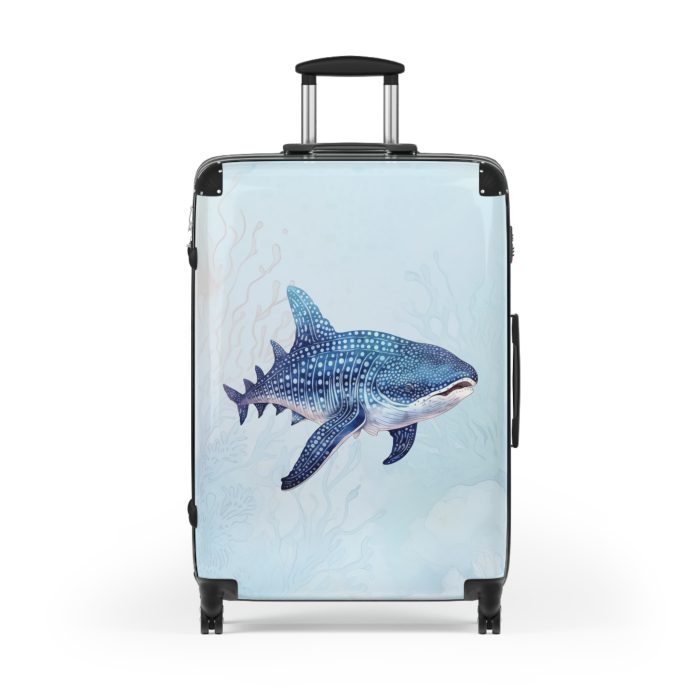 Shark Suitcase - Dive into unparalleled style and durability. This suitcase is your fearless companion for every journey, making a statement wherever you roam.